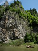 spływ Dunajcem - pod Sokolicą